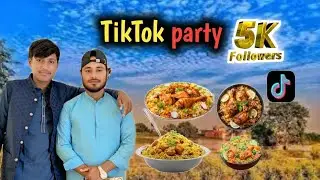 TikTok 5k followers party with cousin #tiktok #pakistani #pakvlogger