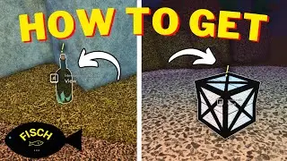 How To Complete Message in a Bottle, Travel To Roslit and Pick Up a Crate Quest in Fisch | Roblox