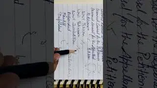 #Legaloutlines #youtubeshort #outline #trick #short-form #YouTube Legal Outline #steno #shorthand
