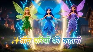 Teen pariyon ki kahani|| #animatedcartoon #cartoonvideo #viralshortvideo 