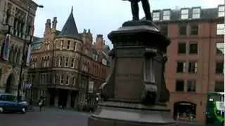 Manchester Town Hall:  Plaza and Walking In