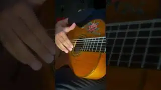 How to play Spanish guitar strumming pattern tuto tutorial