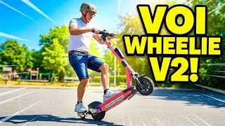 Voi Scooter Wheelie Test V2... Then THIS Happened!