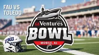 FAU Makes a Statement vs Toledo | College Football 26 | 68 Ventures Bowl
