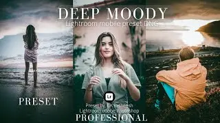 how to edit a deep moody preset in lightroom?: free download preset :CK Retheesh
