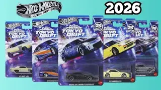 Hot Wheels 2026 Fast and Furious Tokyo Drift Set