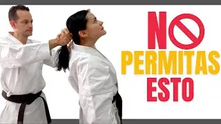 CURSO DE DEFENSA PERSONAL PARA MUJERES VIDEO # 4 🚧 Qué hacer si te agarran del cabello.