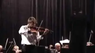 Niccolo Paganini - Violin Concerto No.1  by 15 years old Ukrainian violinist Kostia Lukyniuk