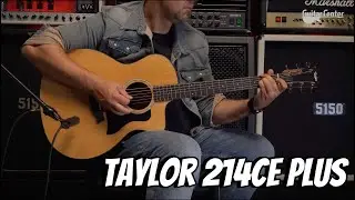 Taylor 214ce Plus - gitara akustyczna dla wymagających | TV Guitar Center