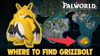 Как поймать Гриззболта в Palworld (расположение и характеристики)