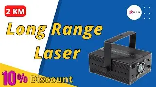 2 KM Long Range Spot Beam Laser Light Projector | Unboxing & Review | Pakistan | RTS Store