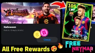 Free Epic Neymar 🤩🔥 New Halloween Campaign Rewards !! Free Coins, MSN Epic Pack | eFootball 2025