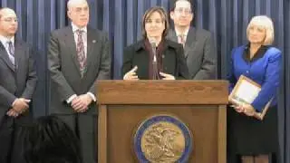Illinois Environmental Council press conference Mar. 6, 2008