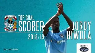 Jordy Hiwula - 2018/19 Top Goalscorer