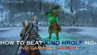 God of War Ragnarok NG+ - How To Beat Berserker King Boss Fight New Game Plus NO DAMAGE (GMGOW+)