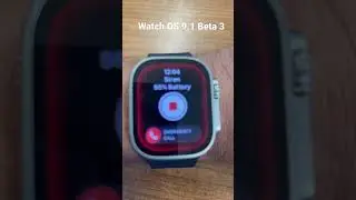 Apple Watch ultra 9.1 beta 3. Siren issue?????