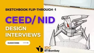 Product Design Portfolio CEED/NID | Design Interview | How I got into IIT Bombay