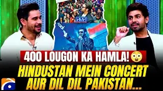 Hindustan mein concert aur Dil Dil Pakistan - Farhan Saeed - Tabish Hashmi - Hasna Mana Hai