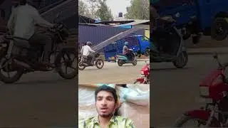 mini pickup load big material #viral #pickup #truck