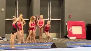 2022 Level 3 Gymnast Vault. Scored 9.550