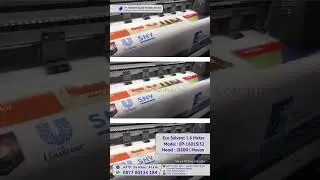 Mesin Digital Printing Epson i3200 indoor eco solvent ☎️ 087780134184 #digitalprinting #fypシ
