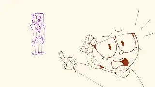 don't touch my brother | cuphead (shitpost)