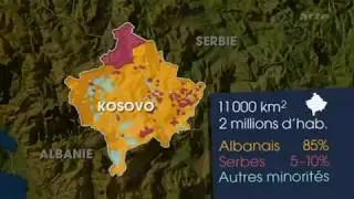 Kleinstaat Kosovo   . arte Mit offenen Karten