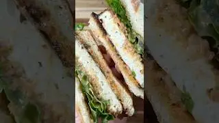 literally the best tasting crispy tofu sandwich you will see - RECIPE!