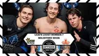 Leafs Lucky Number 7 Milestone Week