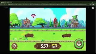 google doodle gnome game UPDATED NEW RECORD
