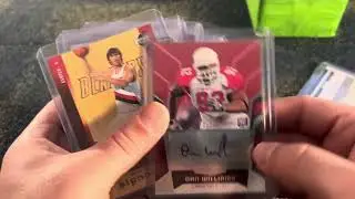 🔥 $100 HUGE Sports Card Lot! Autographs, low numbered, even a 1/1! Baseball Basketball & Football! 🔥