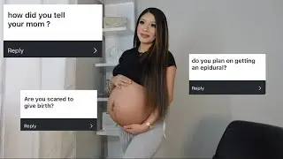 PREGNANCY Q&A GRWM