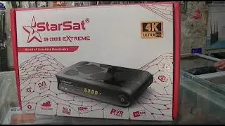 PRESENTATION ET DEBALLAGE DU STARSAT SR 200 EXTREME 4K UHD