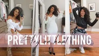 FALL TRY ON HAUL | PRETTY LITTLE THING | FALL 2019 OUTFIT IDEAS