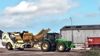 🧅🚜RACCOLTA CIPOLLE: dalla terra alle casse, con Fendt, Holaras, John Deere e Ropa | FS25 | KINLAIG
