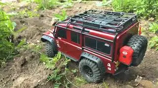 RC FUN DAY - TRX4 last days in the body of the defender