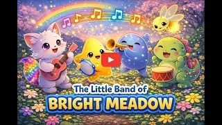 🌈🎵 THE STORY: &ldquo;THE LITTLE BAND OF BRIGHT MEADOW / CHILDREN CARTOON / LEARNING CARTOON / CARTOON