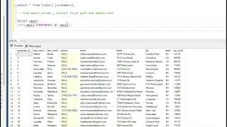 SQL Server : Extract Text Using LEFT and RIGHT function with CHARINDEX
