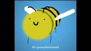 Bee (for groovy dominoes52) | Leo the YouTuber ￼