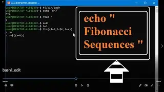 Print Fibonacci sequences - Bash Programming in Linux || Shell Scripting