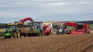 Auchrennie - Harvesting Tatties