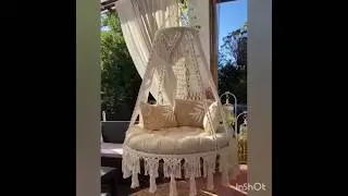 Beautiful swing chair design #hangingchair