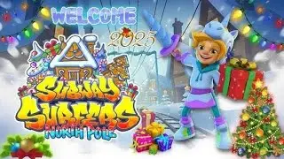 Welcome To Subway Surfers New Update in North Pole 💈 #subwaysurfers #newuptade in #northpole #2025 