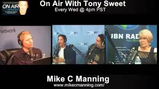 Mike C Manning stops by On Air With Tony Sweet