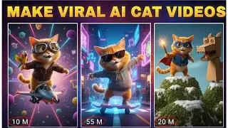 Make Viral AI Cat Videos, Shorts & Reels In Minutes