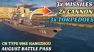 🔥 New Destroyer CN Type 956E Hangzhou Review And Gameplay | Modern Warships