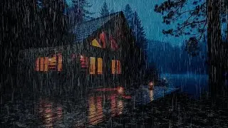 Peaceful Night Rain in the Forest 🌧️ Natural Sounds for Deep Sleep