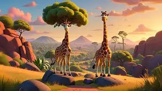 Two Little Giraffes Reach Up High + More Nursery Rhymes & Kids Songs