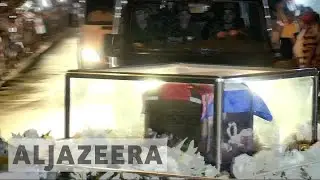 Fidel Castro's ashes retracing his victory journey