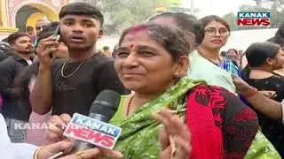 Massive Crowd Seek Darshan of Khirachora Gopinath Temple in Odisha